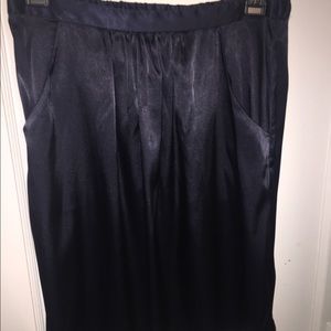 Vera Wang - Navy blue skirt with pockets